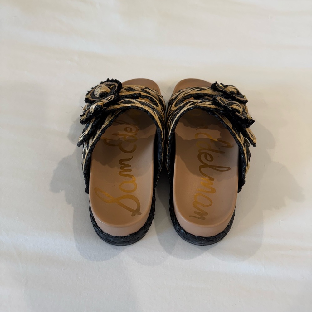 Sam Edelman Raffia Sandals - Picture 3 of 6